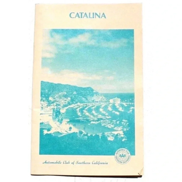 Vtg 1987 Catalina Island California - Travel Brochure / Site-Seeing Guide AAA - Picture 1 of 5